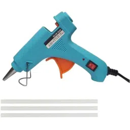 Gunstick 20W Firozi Glue Gun with 3 Pcs Transparent Glue Sticks-image-12