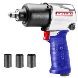 EMTOP 187mm 610Nm Air Impact Wrench, EATL126801-21