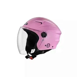Studds Ray Plastic Pink Open Face Helmets, Size: Large-picture-15