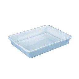 Polylab 450x350x75mm Polypropylene Laboratory Tray, 81701 (Pack of 10)-10