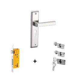 Dorset ML Series Kaira ML KAI 60mm Stainless Steel GMHG Finish Lock Set (Pack of 4)-picture-28