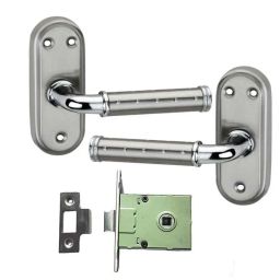 Atom Flora Stainless Steel Stain Finish Universal Baby Dot Latch Set-image-48