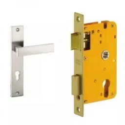 Dorset HL Series Primo 8 inch Stainless Steel Door Handle Lock Set with Mortise Latch (Pack of 2)-picture-20