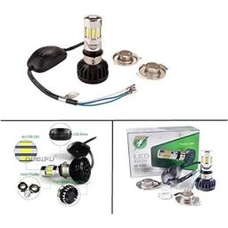 AOW Universal RTD M6 (Super Bright) Led Headlight with Fan Universal for Royal Enfield Models (12V / 35W)-42