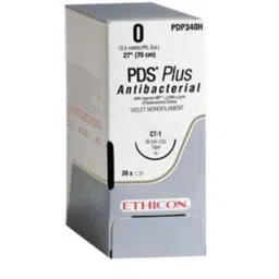 Ethicon PDP347H 36 Pcs 1 Violet PDS Plus Antibacterial Polydioxanone Suture Box, Size: 36 mm-picture-4