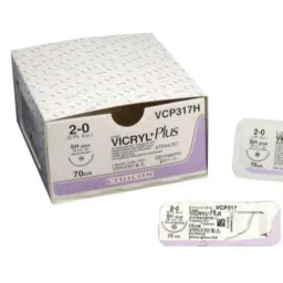 Ethicon NW2122 12 Pcs 2-0 Dyed Vicryl Polyglactin 910 Suture Box, Size: 70 cm-picture-7