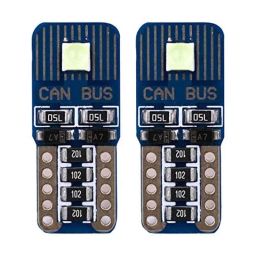 AllExtreme EXLB002 3W T10 2 SMD Blue Bright Interior Pilot License Plate Dome Indicator LED Parking Light for Automobiles (Pack of 2)-15
