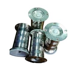 Implemental 50mm 4 inch Stainless Steel Glossy Finish Round Sofa Leg (Pack of 4)-image-25