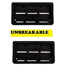 Meenu Arts Front and Rear Number Plate Frame for Suzuki Access 125 cc-23