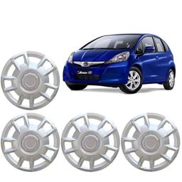 Auto Pearl 4 Pcs 15 inch ABS Wheel Cover Set for Honda Jazz-35