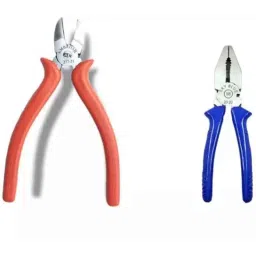 Sky Blue 2 Pcs 7.8 inch Lineman Plier Combo, SBE_PLIER_0458-picture-32