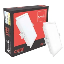 Fybros Cube 22W Polycarbonate Warm White Square Sleek LED Panel Light, FLS5192A-picture-13