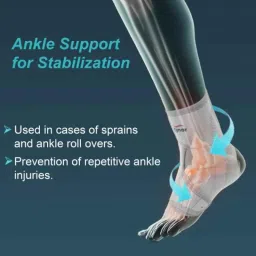 Tynor Neoprene Ankle Support, Size: Universal image 2
