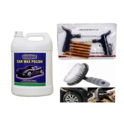 Indopower Ff935 Car Wax Polish., Tubeless Smart Panchar Kit, All Tyre Cleaning Brush Kit, AHh937-image-87