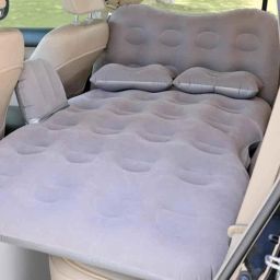 Pivalo M1 PVC Grey Multifunctional Inflatable Car Bed Mattress Kit, Size: King, PL-M1-CAR-BED-SDGY-17