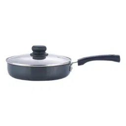 Vinod Black Pearl 24cm Deep Frypan with Lid, HADFP24 (Pack of 5)-image-28
