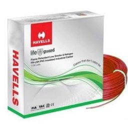 Havells Flame Retardant Low Smoke Halogen Cable Red 90 m 6 Sq.mm-picture-24