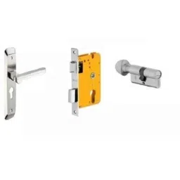 Dorset HL Series Art 60mm Stainless Steel Door Handle Lock Set with Coin &a; Knob-picture-21