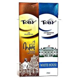Toby 2 Pcs 270ml Ardaas &a; White House Long Lasting Fragrance Air Freshener Spray Set-16