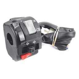 Uno Minda LHS Handle Bar Switch with Wire &a; Coupler for Yamaha Crux, SW-0657A-6