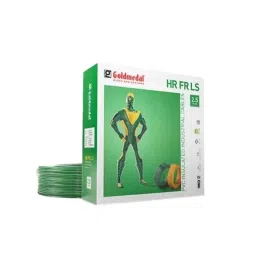 Goldmedal 0.75 Sqmm Green FR Multistrand PVC Insulated Wire, 06128, Length: 45 m-image-32
