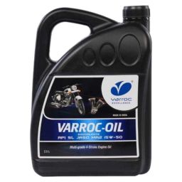 Varroc JASO MA2 2.5 Litre 15W-50 Multigrade 4 Stroke Engine Oil, K353394500-10