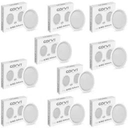 Corvi Flat 6 15W 4000K White Round LED Panel Light, HPCA34205 (Pack of 10)-image-48