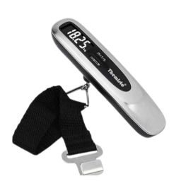 Themisto 50kg Silver Digital Luggage Scale, TH-WS11-1