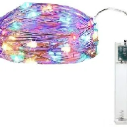 30 LEDs 3 m Multicolor Steady String Rice Lights-9