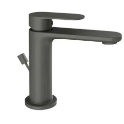 Jaquar Opal Prime Graphite	 Single Lever Basin Mixer with 450mm Braided Hose,OPP-GRF-15051BPM-picture-43