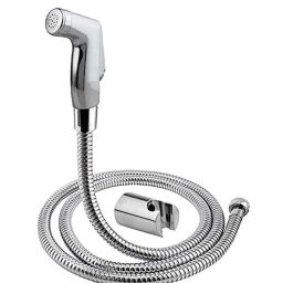 Oleanna Magic ABS Chrome Finish Health Faucet with Shower Tube &a; Wall Hook-picture-13
