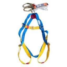 Arcon Harness Double Polyamide Rope with Scaffold Shock Absorber Hook, ARC-5123-25