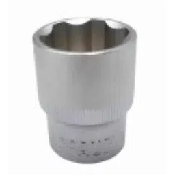 Baum 1/2 inch Chrome Vanadium Steel Drive Hex Socket, Art-237, Size: 29 mm-picture-24