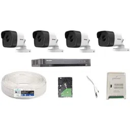 Hikvision 5MP 4 Pcs Bullet Camera with 4 Channel DVR &a; Hard Disk Kit-picture-40