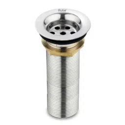 Ruhe 5 inch Stainless Steel 304 Chrome Finish Full Thread Waste Coupling, 17-0302-picture-45