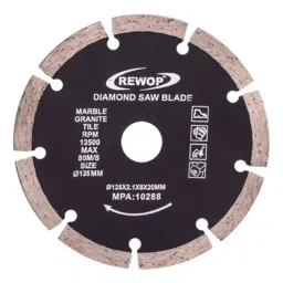 Rewop 125mm Diamond Saw Blade, (Pack Of 5)-27