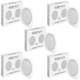 Corvi Flat 6Q 15W 3000K Warm White Square LED Panel Light, HPCA34117 (Pack of 5)-image-55