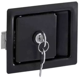 RS Pro 127x101.5x52.5mm Steel Spring Loaded Paddle Latch, 1363622-picture-11