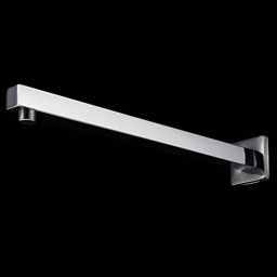 Aquieen 21 inch Stainless Steel Square Shower Arm with Wall Flange-picture-38