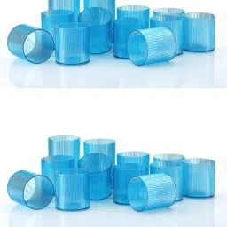(Pack of 16) R line glass blue PO16 Glass Set Water/Juice Glass-image-69