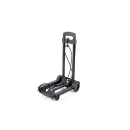 Bigapple 35kg Plastic &a; Steel Black Foldable Luggage Trolley with 2 Wheels, TRL-SPL-STEEL-35-image-6