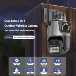 Cybernautt Y4B 4MP Dual HD Pan Tilt Smart Wi-Fi Camera with Motion Detect, Night Vision Human/Vehicle Detect, 2 Way Audio &a; Free 32GB Memory Card image 4