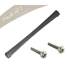 Aquieen 288mm Malleable Black Matte Wardrobe Cabinet Pull Handle, KL-718-288 (Pack of 2)-picture-15