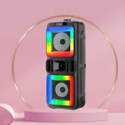 Clairbell Bluetooth Party Speaker With Mic & RGB Lights Immersive Stereo SoundI134 40 W Bluetooth Party Speaker-image-56