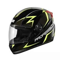 Studds Professional D1 Decor Plastic Black Full Face Helmet, Size: Medium-picture-8