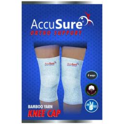 AccuSure Medium Bamboo Yarn 4 Way Stretchable Pain Relief Knee Support AOK12-M image 5