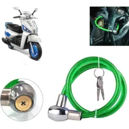Auto Pearl PVC &a; Plastic Green Heavy Duty Cable Lock for Gusto, 425-picture-12