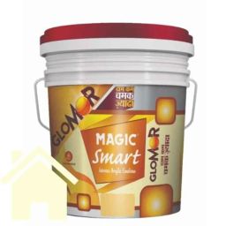 Magic Paints Smart Glomor 4 Litre Vitorian Wisp Glossy Finish Interior Acrylic Emulsion Paint-image-8