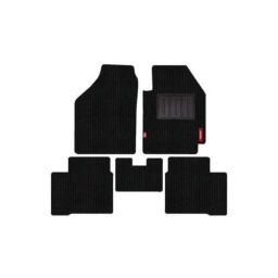 Elegant 5 Pcs Cord Black Carpet Car Mat for Mercedes Benz C-200 [2016-2017] Set-image-76