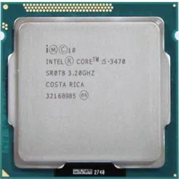 Intel CORE I5 3470 PROCESSOR ( 3RD GENERATION ) 3.2 GHz Upto 3.6 GHz LGA 1155 Socket 4 Cores 4 Threads 6 MB Smart Cache Desktop Processor-3